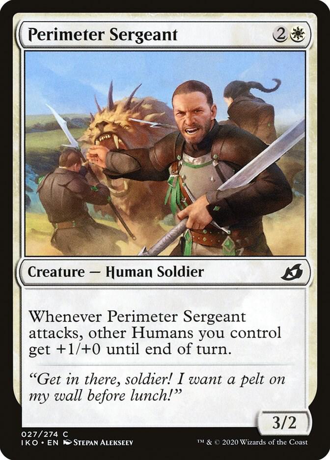Perimeter Sergeant [Ikoria: Lair of Behemoths] 27