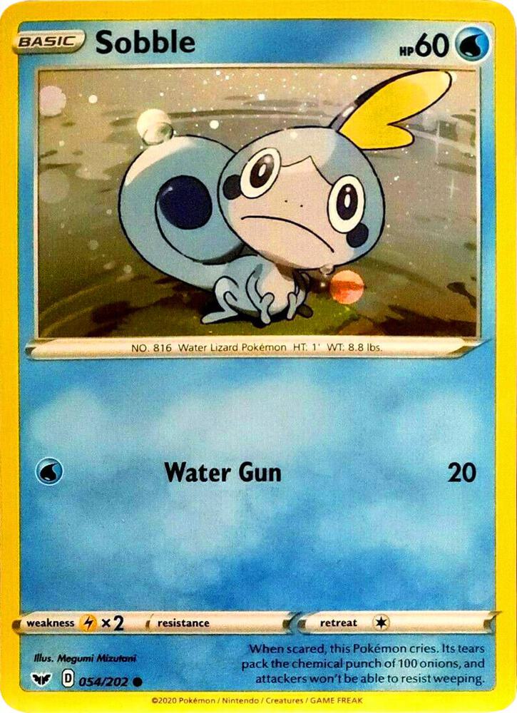 Sobble - 54/202 (Cosmos Holo) [Blister Exclusives] 054/202