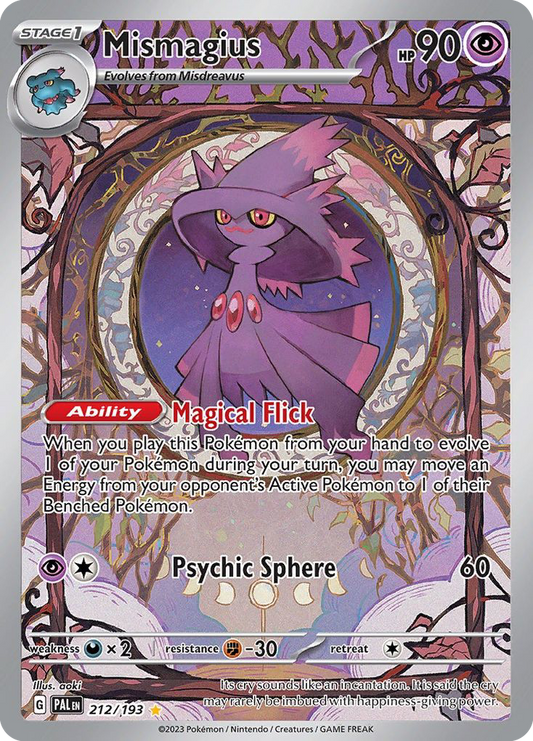 Mismagius - 212/193 Paldea Evolved