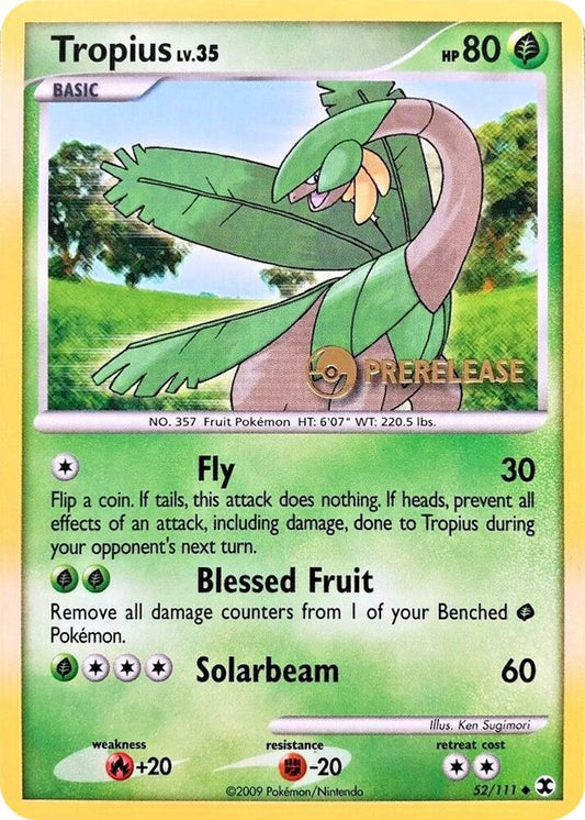 Tropius - 52/111 (Prerelease) [Nintendo Promos] 52/111