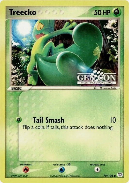 Treecko - 70/106 (GEN CON) [Miscellaneous Cards & Products] 070/106