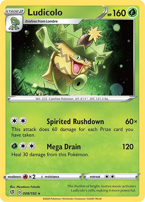 Ludicolo [SWSH02: Rebel Clash] 009/192