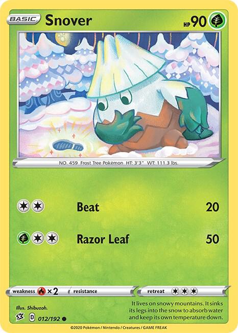 Snover [SWSH02: Rebel Clash] 012/192
