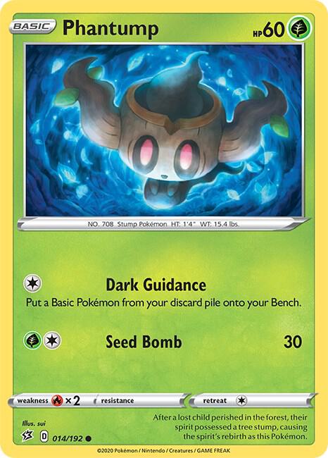 Phantump [SWSH02: Rebel Clash] 014/192