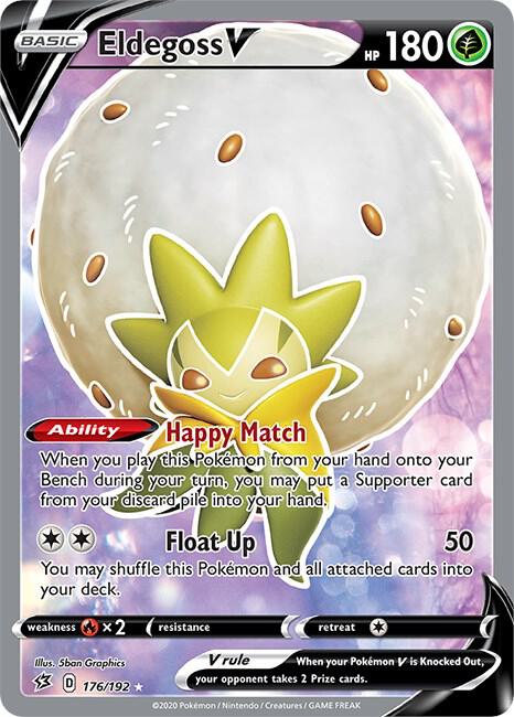 Eldegoss V (Full Art) [SWSH02: Rebel Clash] 176/192