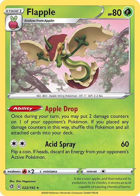 Flapple [SWSH02: Rebel Clash] 022/192