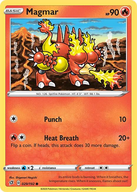 Magmar [SWSH02: Rebel Clash] 029/192