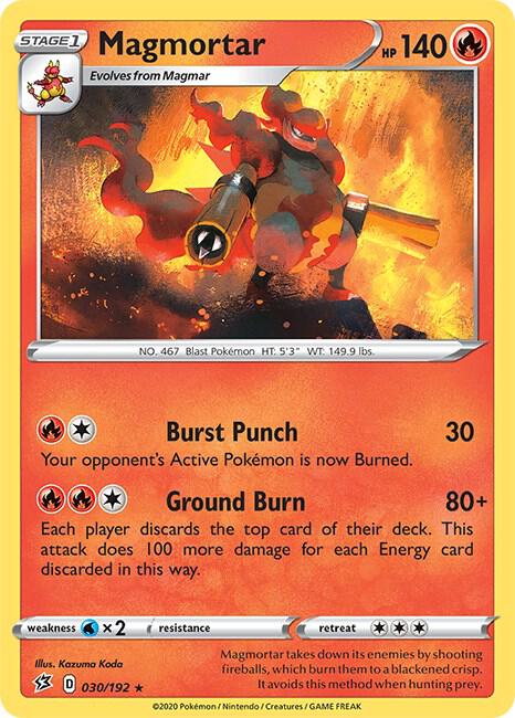 Magmortar [SWSH02: Rebel Clash] 030/192
