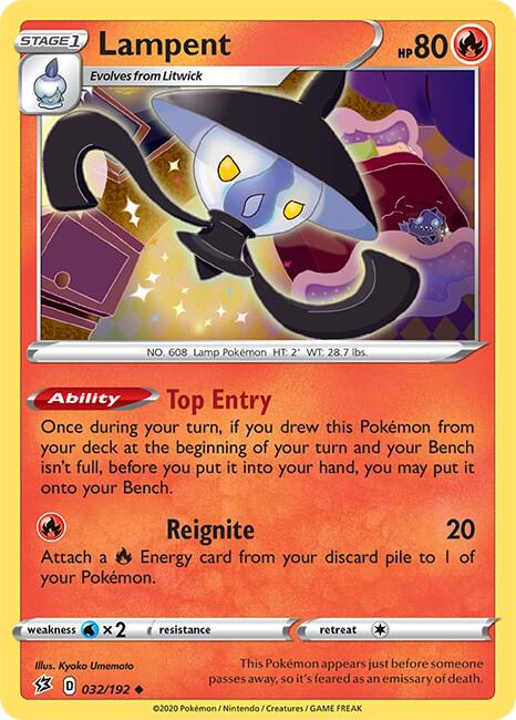 Lampent [SWSH02: Rebel Clash] 032/192