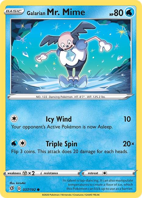 Galarian Mr. Mime [SWSH02: Rebel Clash] 037/192