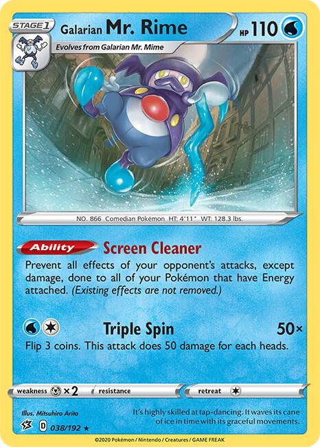 Galarian Mr. Rime [SWSH02: Rebel Clash] 038/192