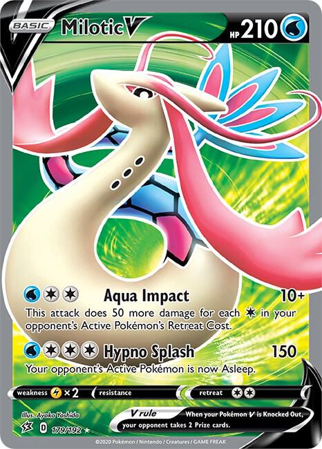 Milotic V (Full Art) [SWSH02: Rebel Clash] 179/192