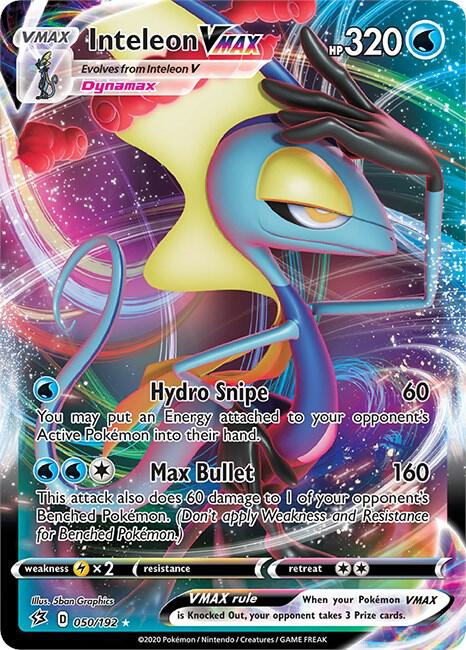 Inteleon VMAX [SWSH02: Rebel Clash] 050/192