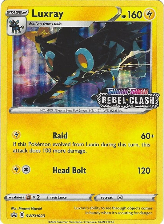 Luxray - SWSH023 (Prerelease) [SWSH: Sword & Shield Promo Cards] SWSH023