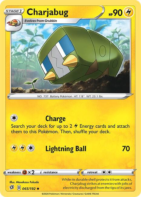 Charjabug [SWSH02: Rebel Clash] 065/192