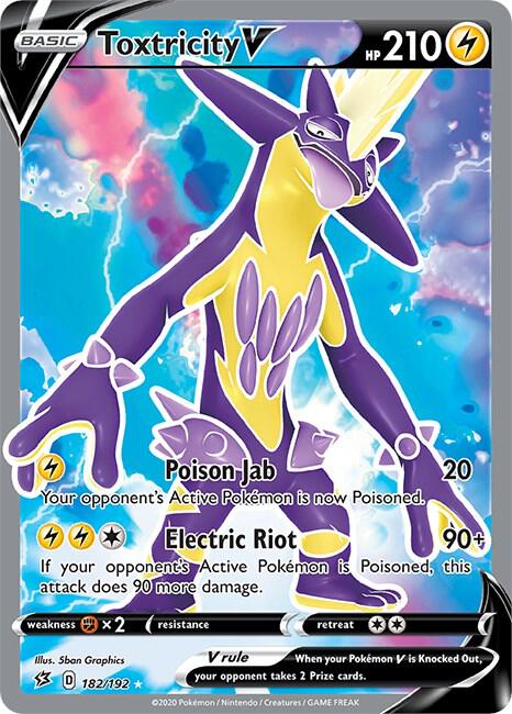 Toxtricity V (Full Art) [SWSH02: Rebel Clash] 182/192