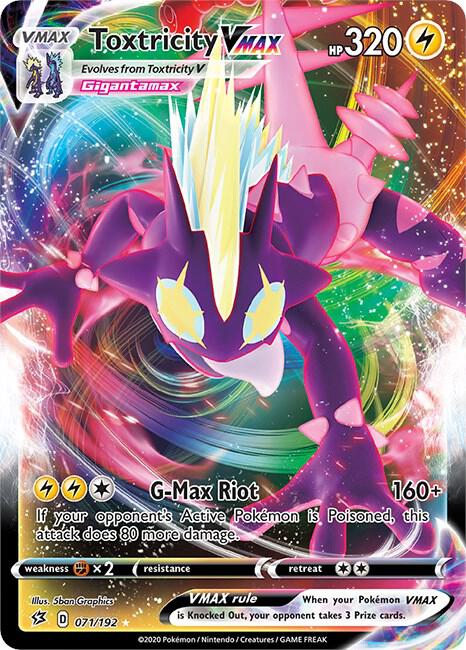 Toxtricity VMAX [SWSH02: Rebel Clash] 071/192