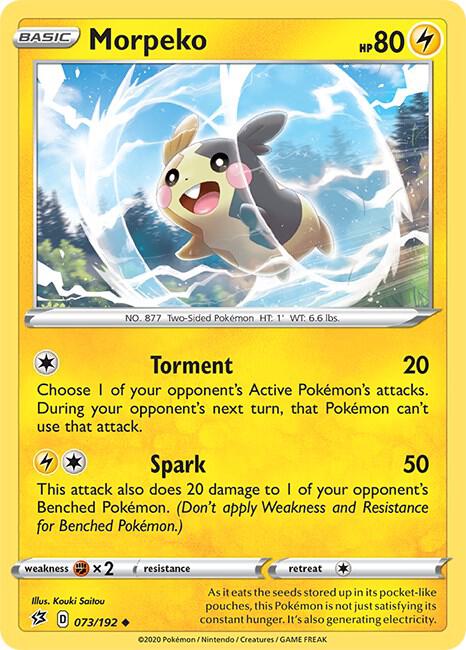 Morpeko [SWSH02: Rebel Clash] 073/192