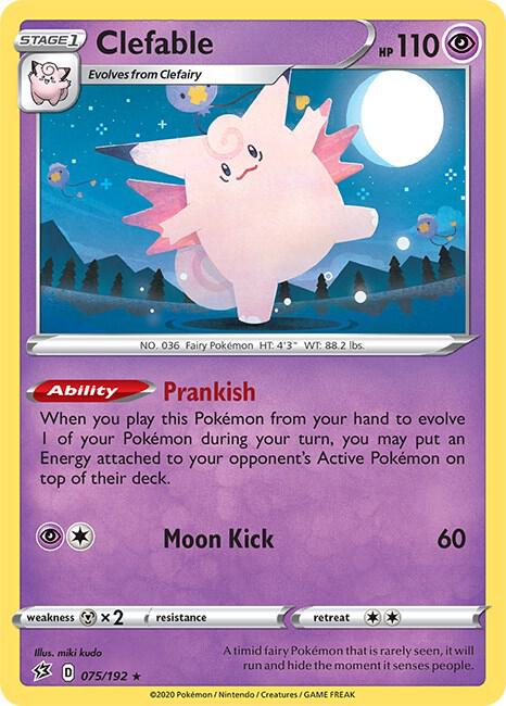 Clefable [SWSH02: Rebel Clash] 075/192