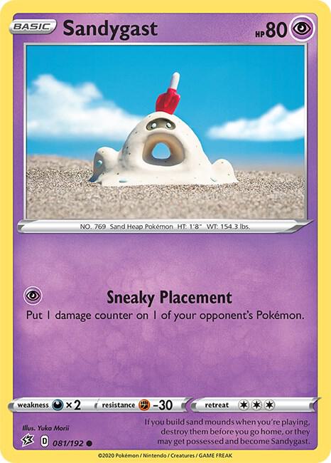 Sandygast [SWSH02: Rebel Clash] 081/192
