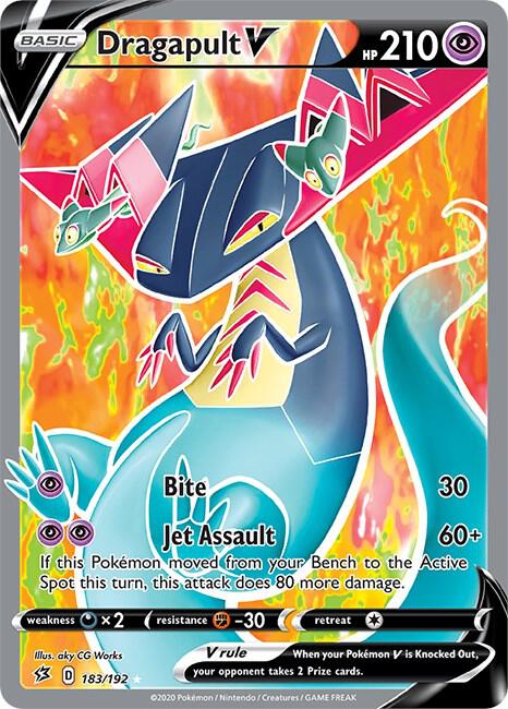 Dragapult V (Full Art) [SWSH02: Rebel Clash] 183/192