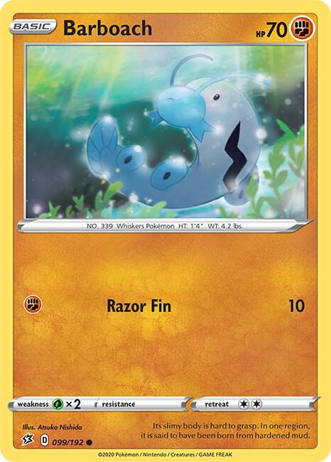 Barboach [SWSH02: Rebel Clash] 099/192