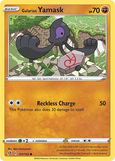 Galarian Yamask [SWSH02: Rebel Clash] 101/192