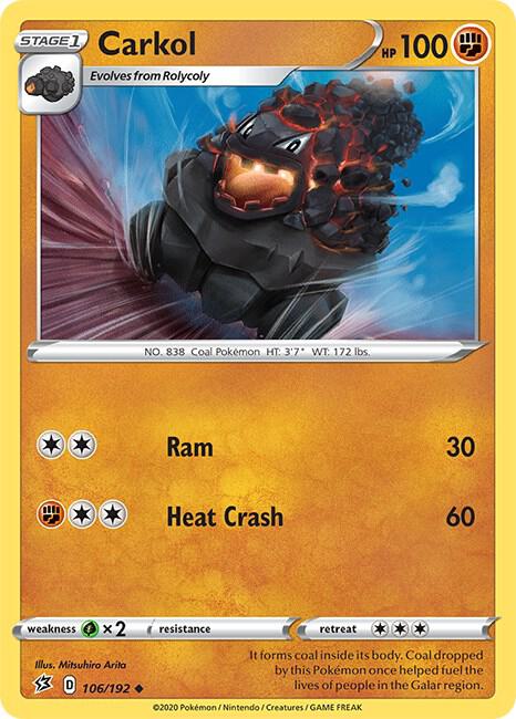 Carkol [SWSH02: Rebel Clash] 106/192