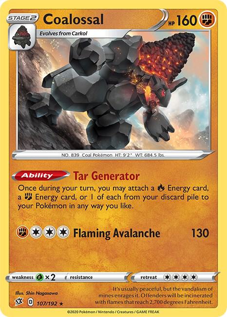 Coalossal [SWSH02: Rebel Clash] 107/192
