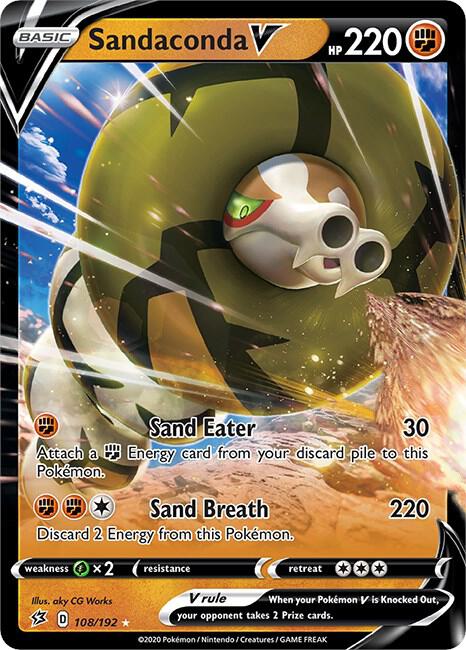 Sandaconda V [SWSH02: Rebel Clash] 108/192