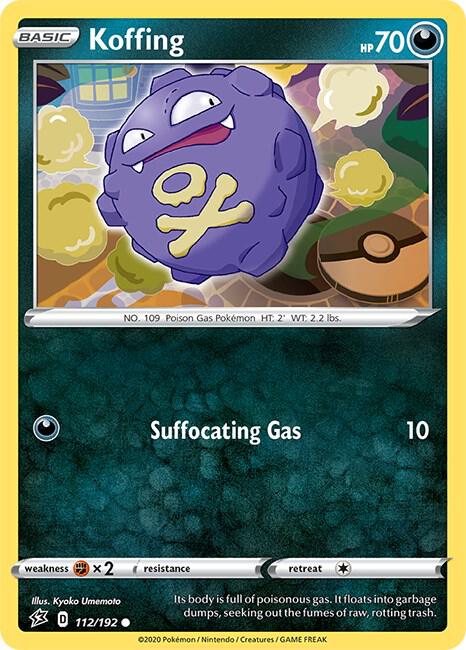 Koffing [SWSH02: Rebel Clash] 112/192