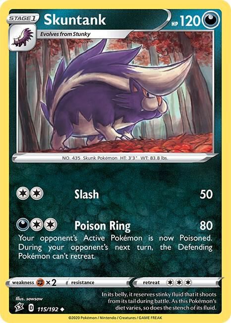 Skuntank [SWSH02: Rebel Clash] 115/192