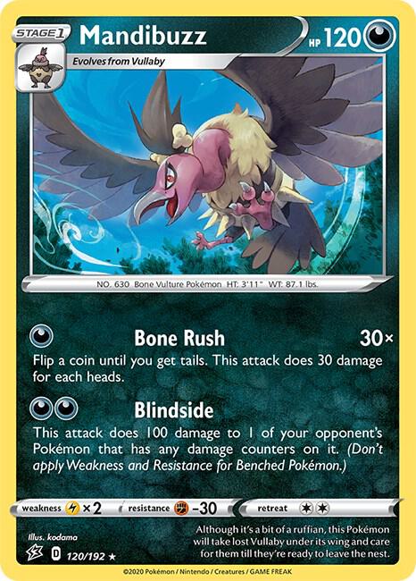 Mandibuzz [SWSH02: Rebel Clash] 120/192