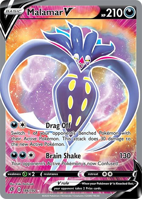 Malamar V (Full Art) [SWSH02: Rebel Clash] 186/192