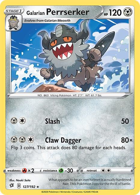 Galarian Perrserker [SWSH02: Rebel Clash] 127/192