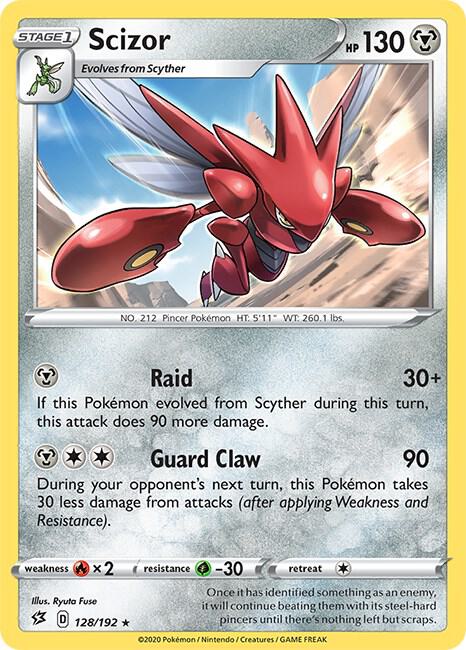 Scizor [SWSH02: Rebel Clash] 128/192