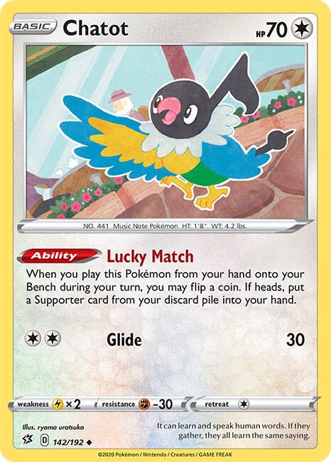 Chatot [SWSH02: Rebel Clash] 142/192