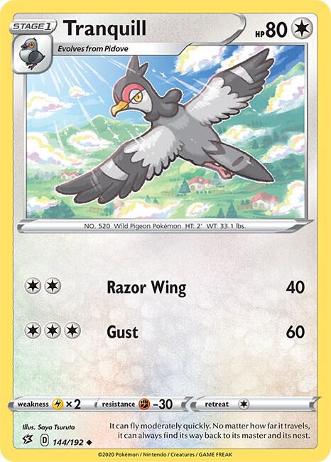 Tranquill [SWSH02: Rebel Clash] 144/192