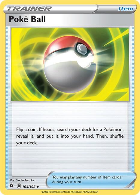 Poke Ball [SWSH02: Rebel Clash] 164/192