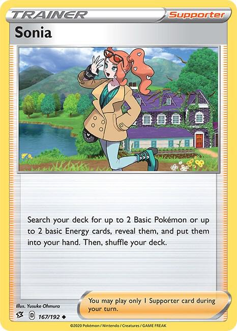 Sonia [SWSH02: Rebel Clash] 167/192
