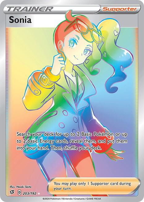 Sonia (Secret) [SWSH02: Rebel Clash] 203/192