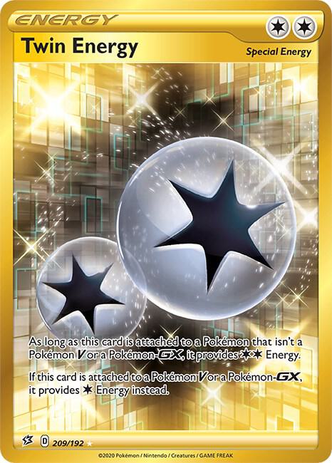 Twin Energy (Secret) [SWSH02: Rebel Clash] 209/192