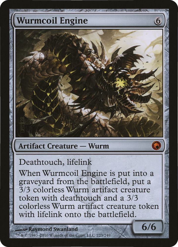 Wurmcoil Engine (Scars of Mirrodin) [Oversize Cards] 223