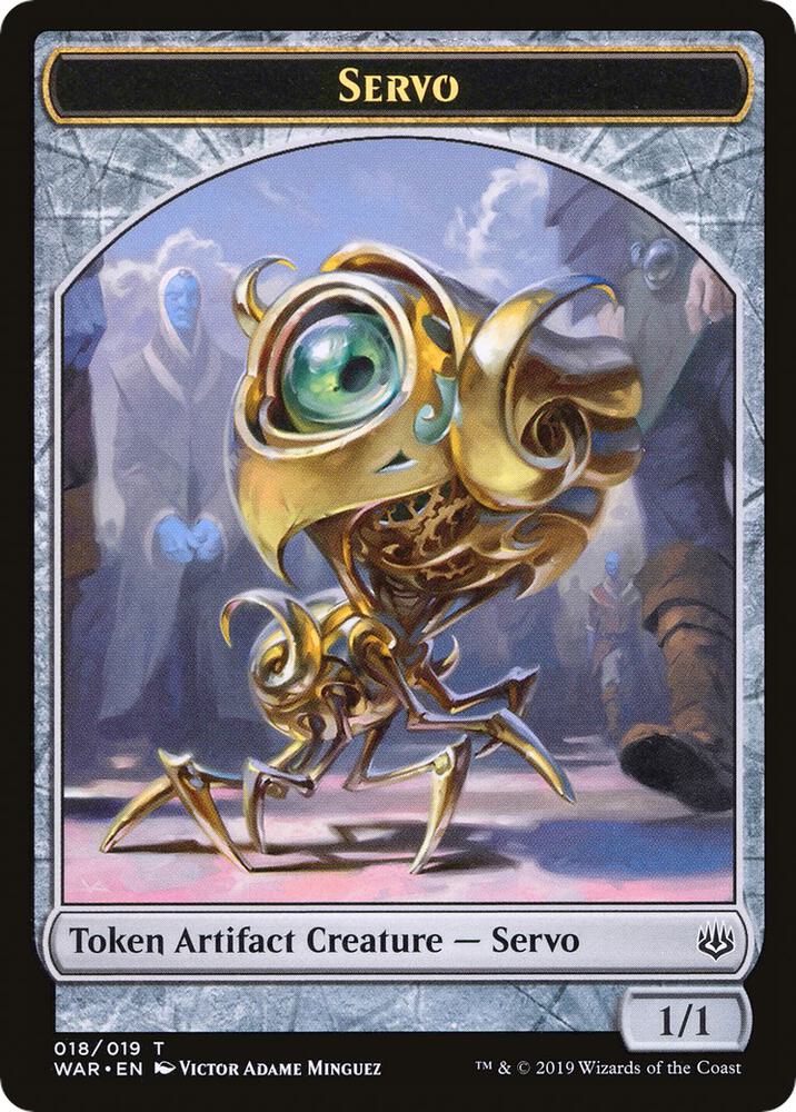 Servo // Dragon Double-Sided Token (Challenger 2020) [Unique and Miscellaneous Promos] 18 // 13