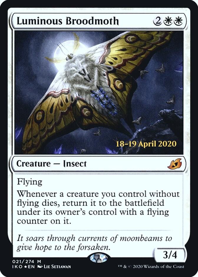 Luminous Broodmoth [Prerelease Cards] 21