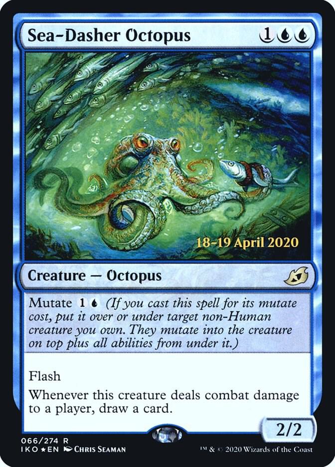 Sea-Dasher Octopus [Prerelease Cards] 66