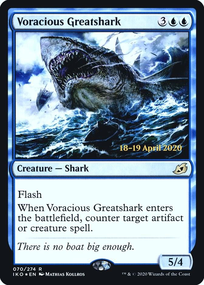 Voracious Greatshark [Prerelease Cards] 70