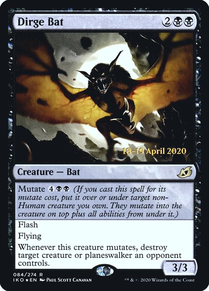 Dirge Bat [Prerelease Cards] 84