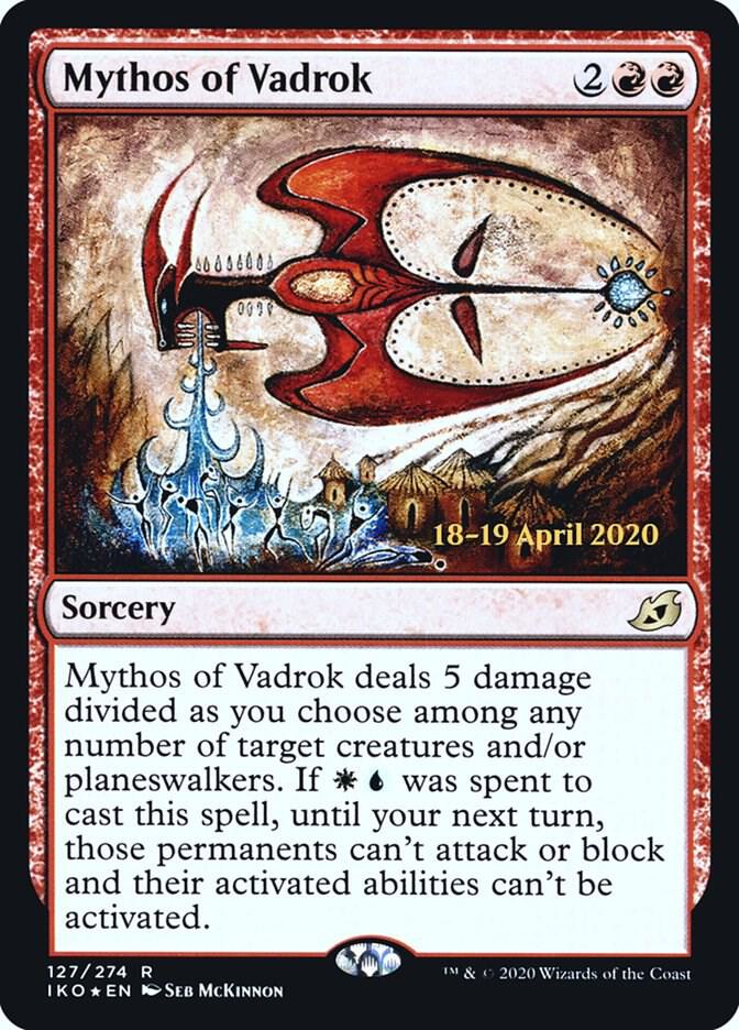 Mythos of Vadrok [Prerelease Cards] 127