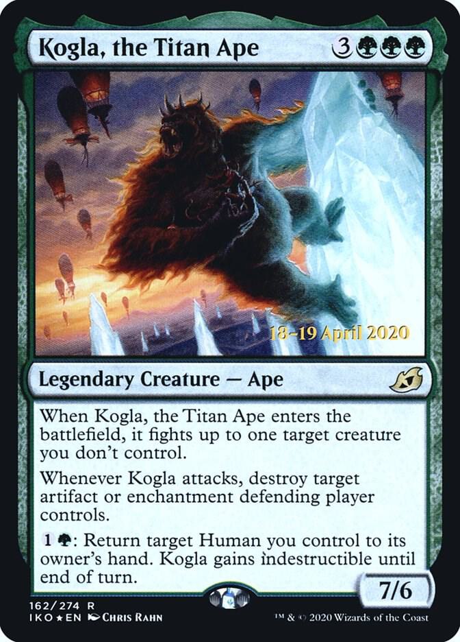 Kogla, the Titan Ape [Prerelease Cards] 162